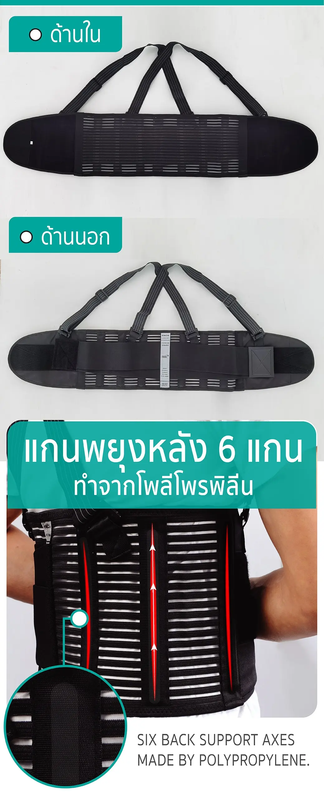 เข็มขัดพยุงหลัง