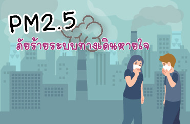 PM2.5 ภัยร้ายระบบทางเดินหายใจ