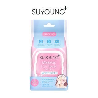ทิชชู่เช็ดเครื่องสำอาง (Moisturizer) 32 แผ่น SUYOUNG+