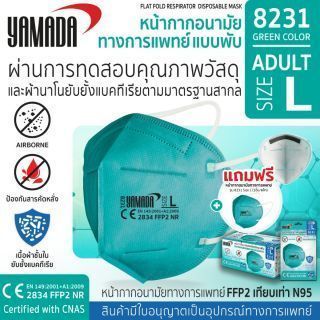 หน้ากากอนามัยแบบพับ หน้ากากแบบพับ