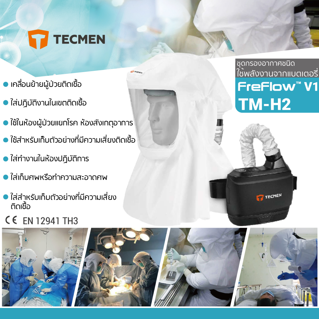 PAPR TECMEN Powered Air Purifying Respirator