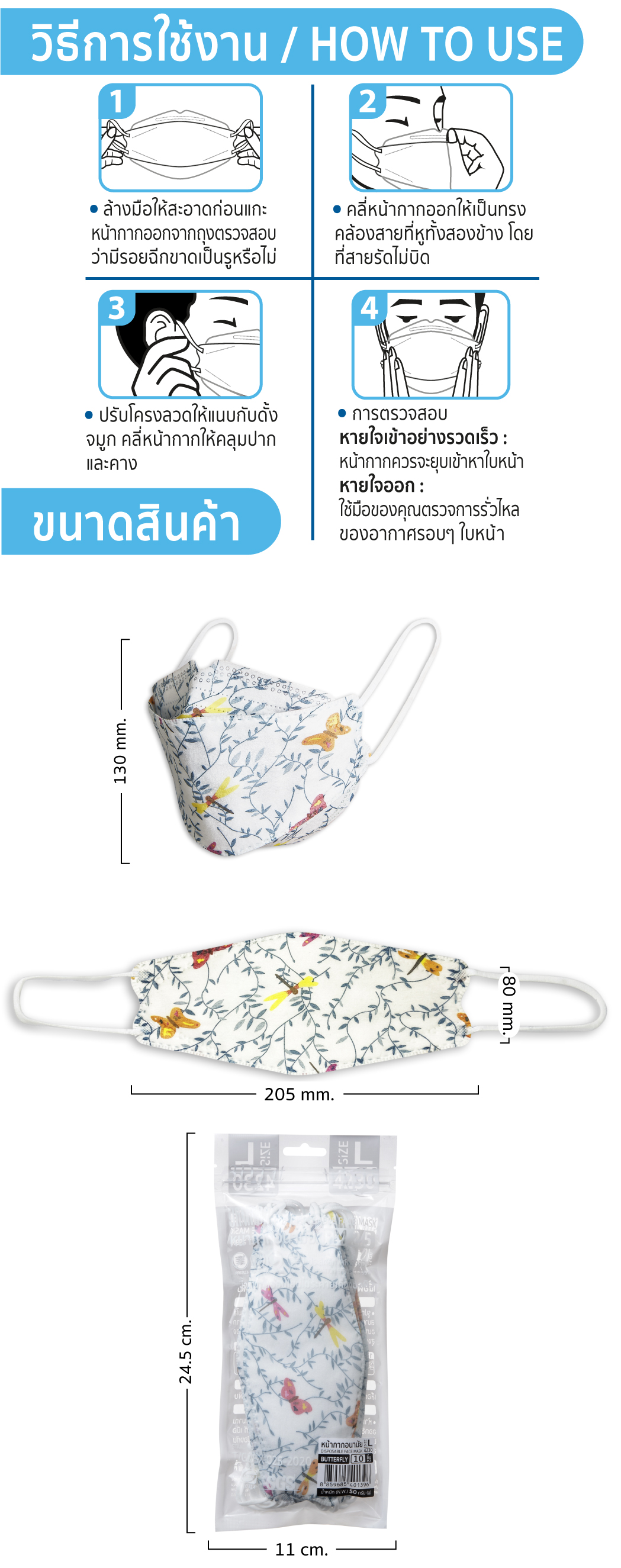 หน้ากาก 3D