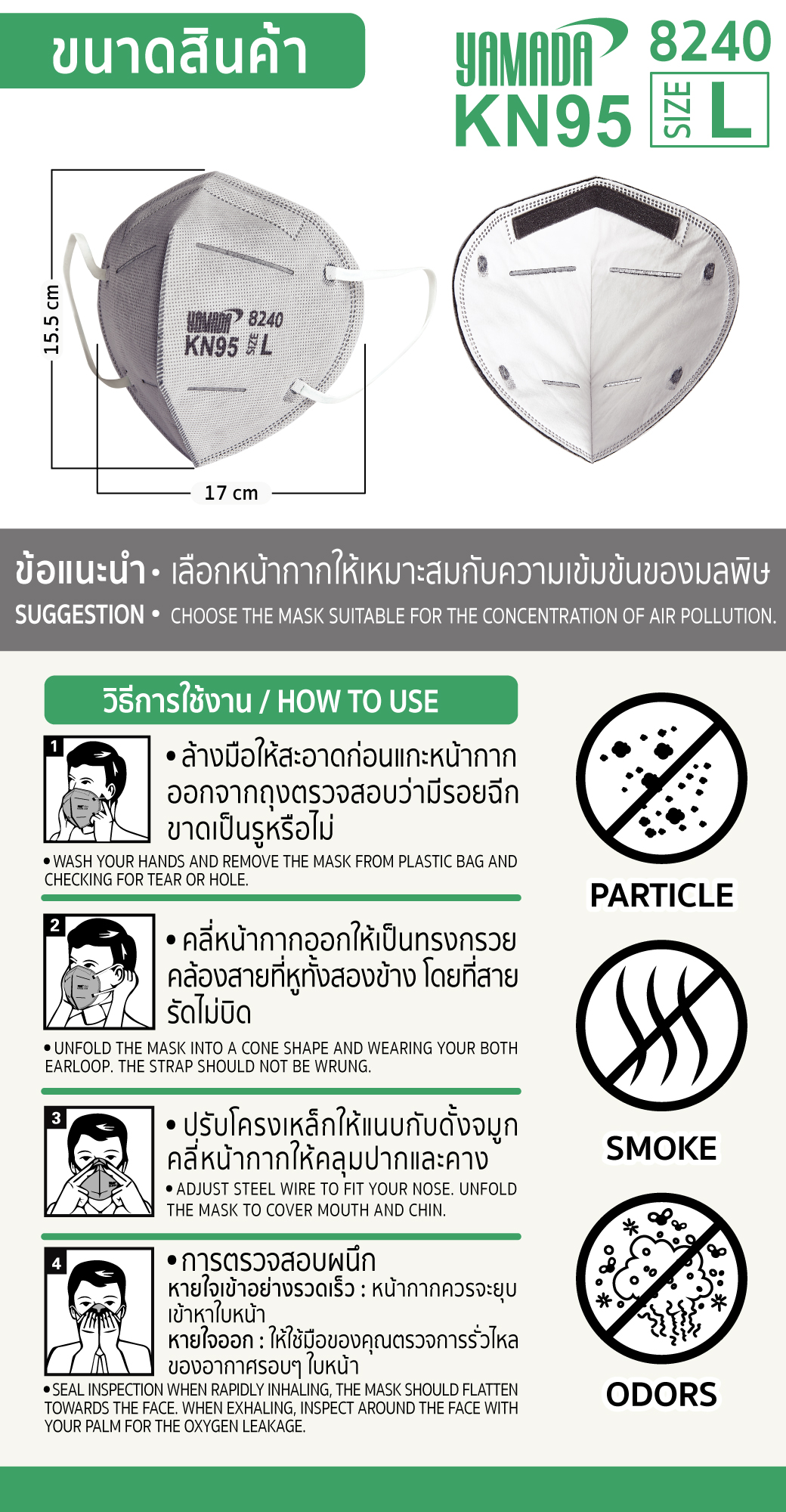 หน้ากากคาร์บอน N95